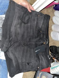 Fashion Nova Faded Black Shorts size 16