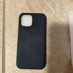 iPhone 13 Pro Max Dark Blue Silicone Case