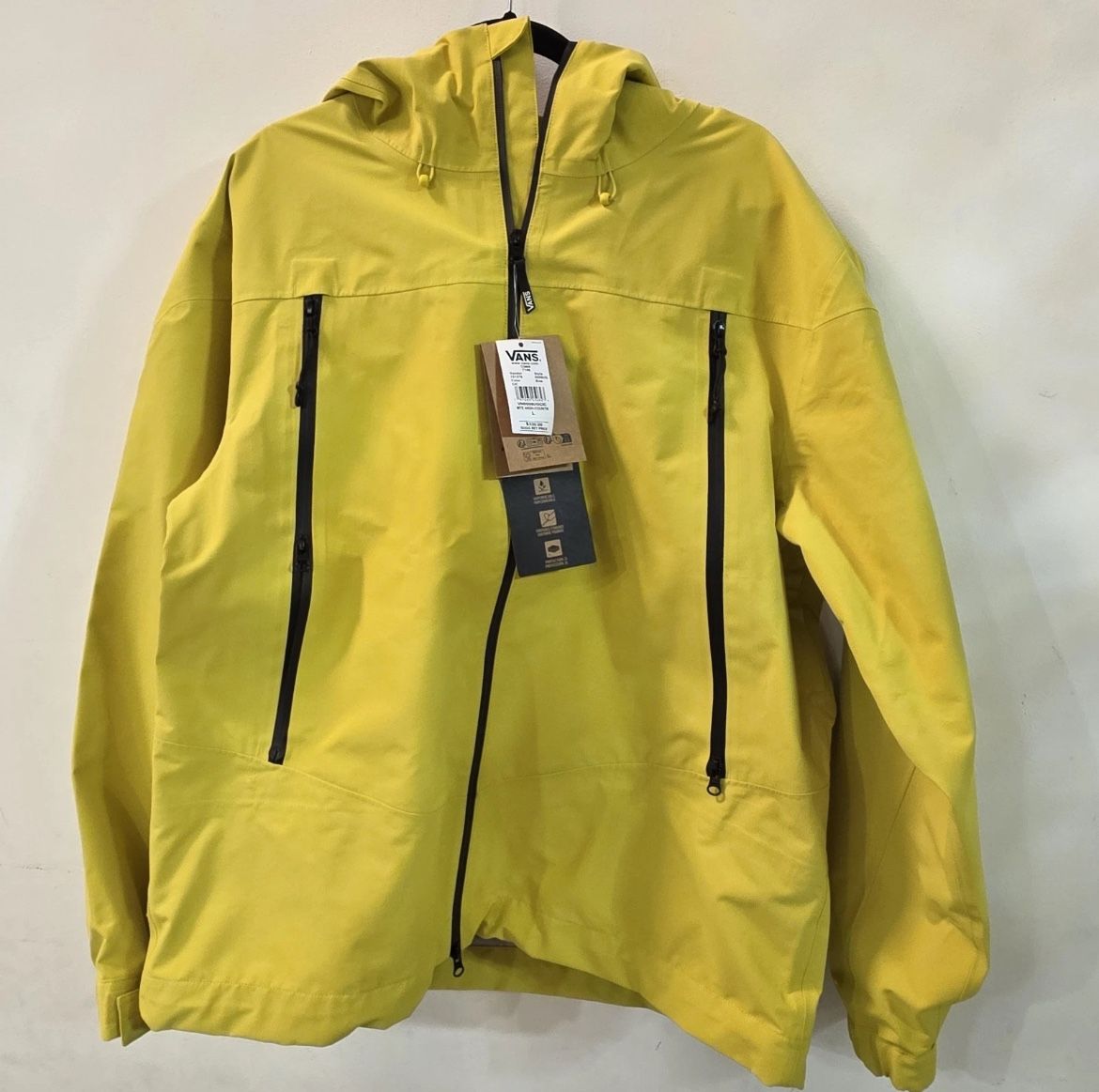 VANS MTE SNOWBOARDING JACKET MSRP $330 WATERPROOF JACKET MENS SIZE LARGE