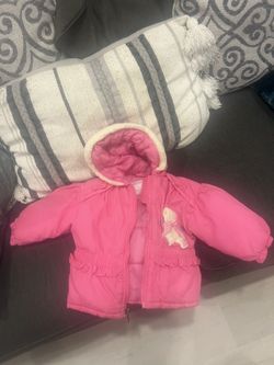 vintage girls snow jacket