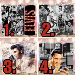 Elvis Presley Tumbler Mug. Gifts For Elvis Presley Fans I Love Elvis Presley 