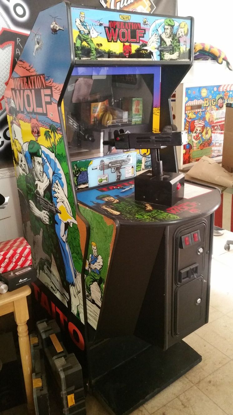 Operation Wolf arcade game