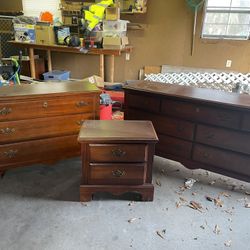 Two Dressers And A Night Stand