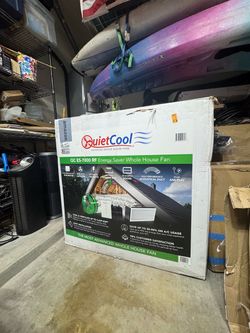 QuietCool ES‑7000 RF Whole House Fan – 6878 CFM – New
