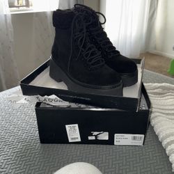 Aqua Thea Lace Up Boots
