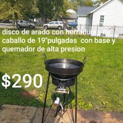 Set De Disco De Arado Para Discadas De 19” Pulgadas 