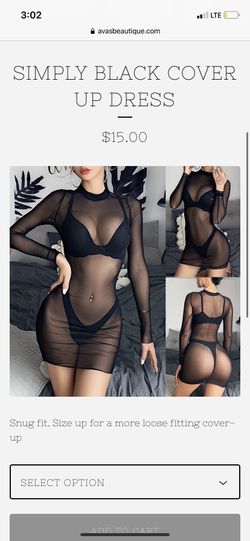 Swimsuit coverup dress