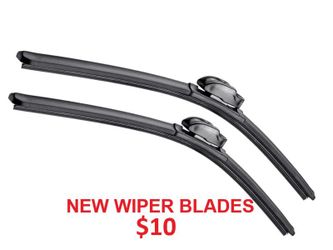 New Wiper Blades - One Piece Beam Style