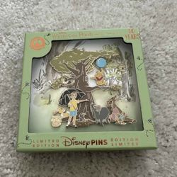 Disney Winnie The Pooh & the Honey Tree 60th Anniversary Jumbo Pin LE 4000