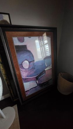 2 large art peices