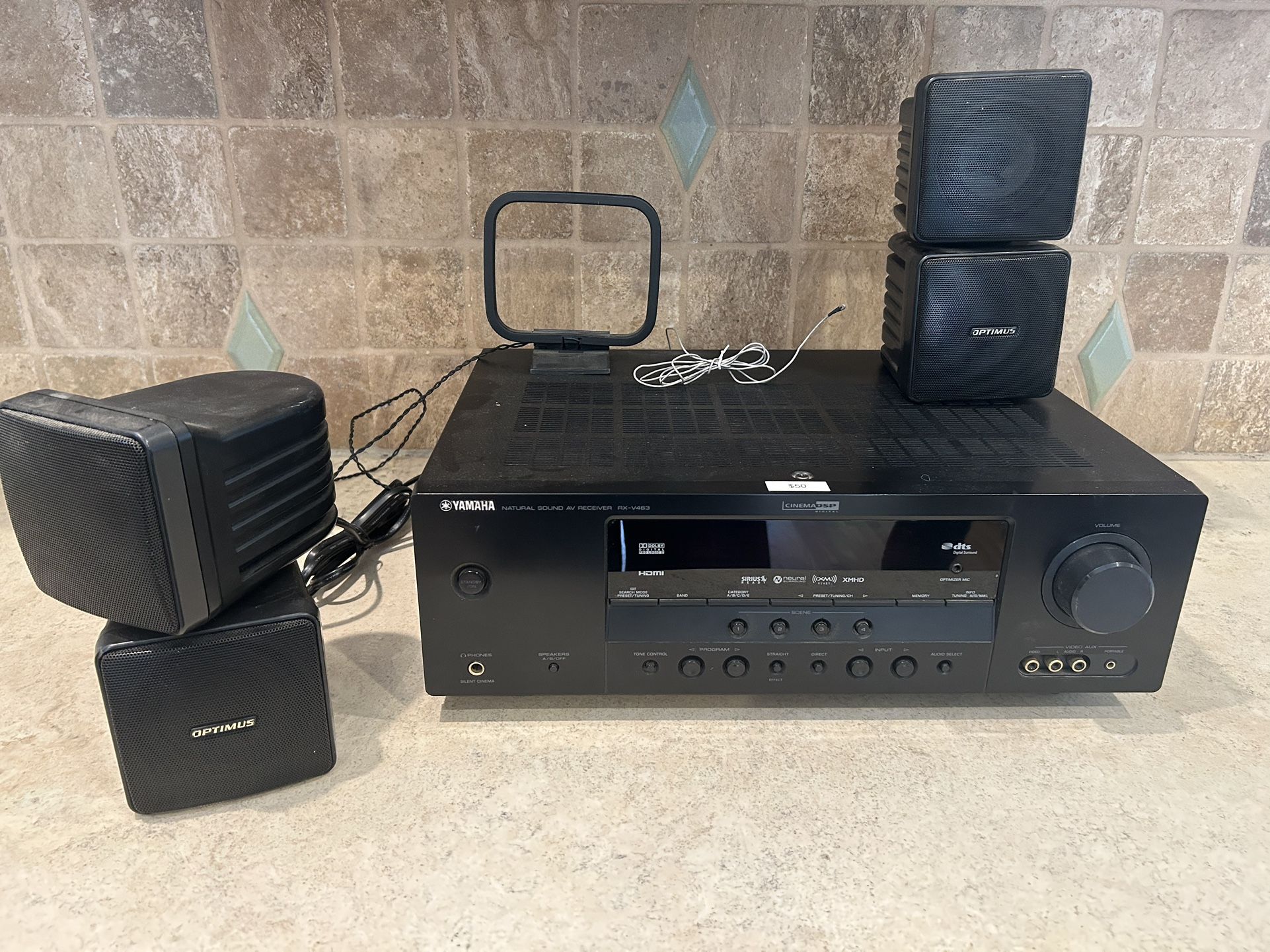 Yamaha Home Theatre Stereo Receiver