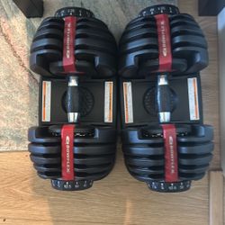 Bowflex 552 Dumbbells With Bases 