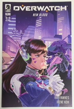 Overwatch New Blood 5 Dark Horse NM Condition
