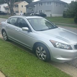 Silver Honda Accord 