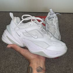 Women Nike M2K Tekno WHITE PURE PLATINUM (Size 6.5 in women)