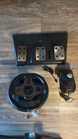 PXN V9 Gaming Steering Wheel Pedals Shifter Immersive Experience Set