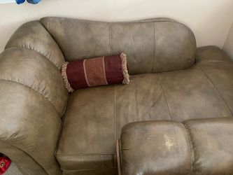 Couch set leather Ashely’s