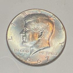 1967 Kennedy Half Dollar 40% Silver Business Strike