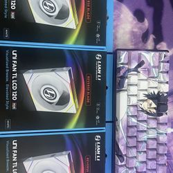 Lian Li Tl LCD 120 White Reverse Blade 