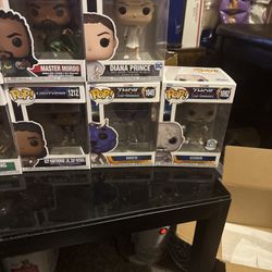 Funko Pop Seven Different Characters All Brand New Never Opened Mint Condition
