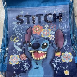 Stich Print Embroidered Drawstring Bags
