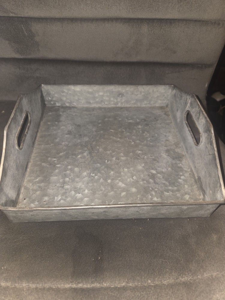 Galvanized Tray 