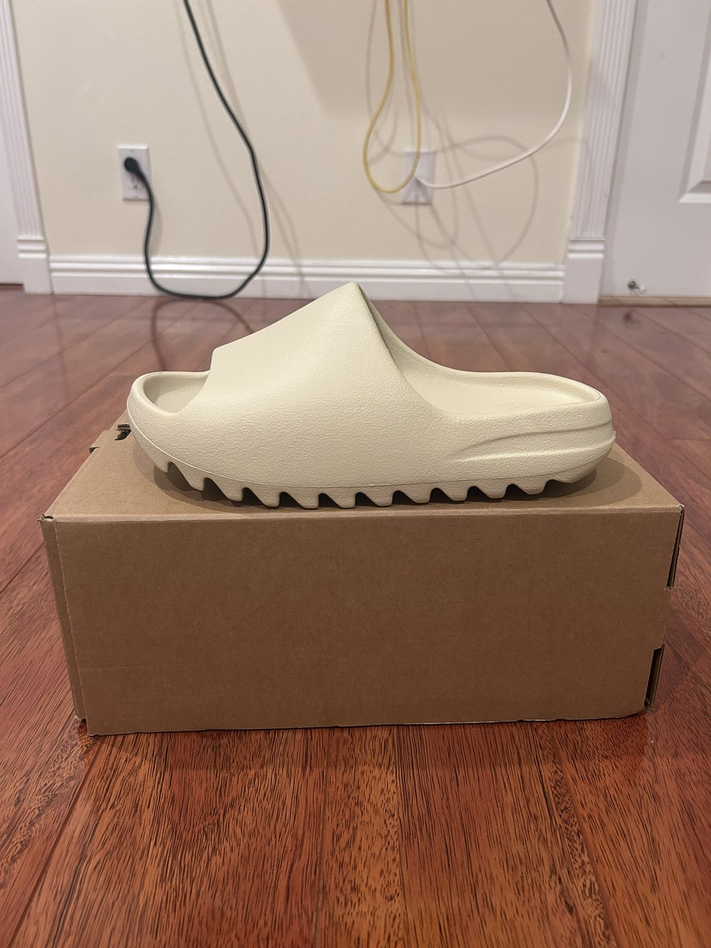 Brand New Adidas Yeezy Slides “Bone” Color way Tags Included