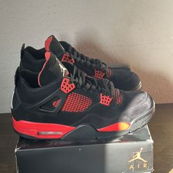 Jordan Retro 4 Red Thunder 