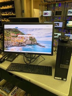 Dell Optiplex 5050 SFF desktop computer  i5-7500 @ 3.40 240GB SSD  8GB RAM  Window 11.