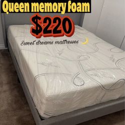 Queen Size Memory Foam Mattress