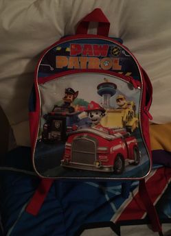Paw patrol rolling back pack