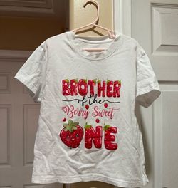 Brother of the Berry Sweet One Kids T-Shirt