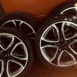22” Rims And Tires