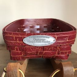 1995 Christmas Sleigh Ride Basket 