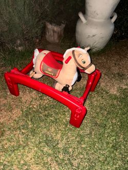 Rockin' Rider Legacy Grow-with-Me Pony Tel-nek Bouncing Rocking Horse