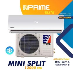 Mini Split 12000 BTU | 18000 BTU | 24000 - 110 volts 220 volts 