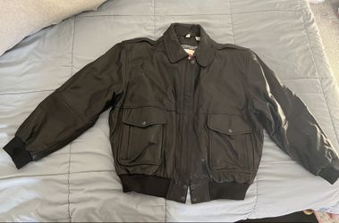 Leather jacket Men XL