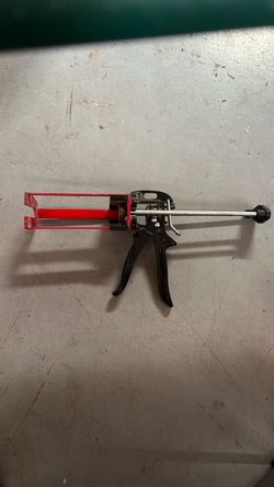 Two part mixing gun