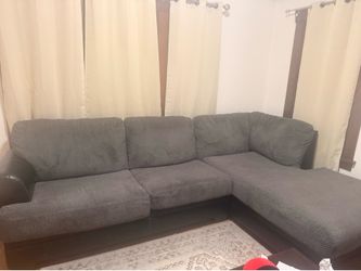 Gray Sectional Sofa – Moving Sale