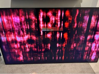 Free LG 86inch TV - screen not normal