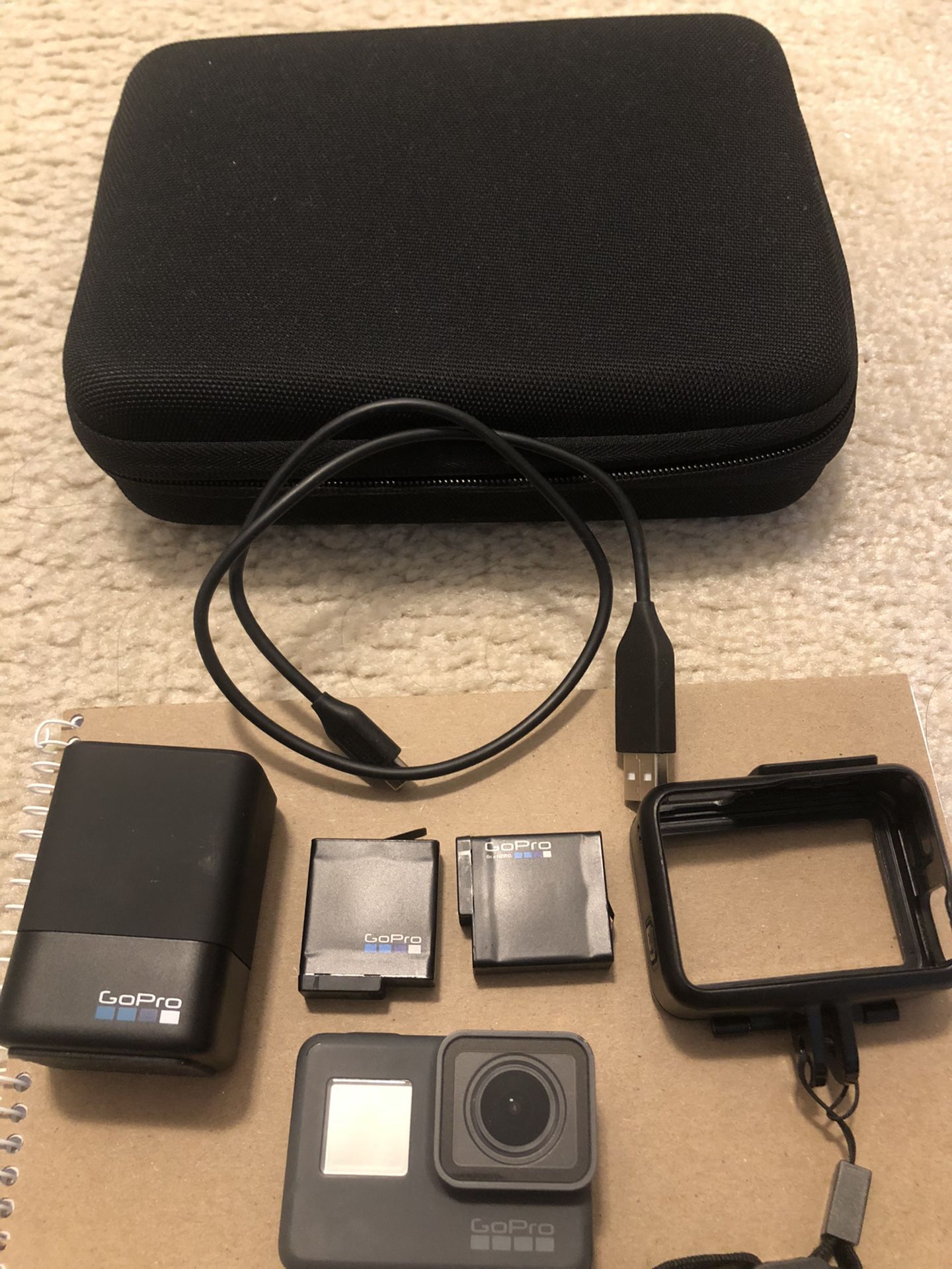 99% NEW GoPro HERO 5 Black Rarely Used Great Gift