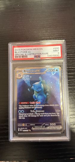 Pokemon PSA 9 Blastoise