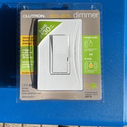 Lutron Light Dimmer Single Pole Or 3 Way