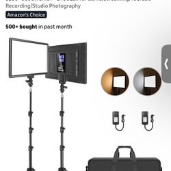 Newer LED Video Kit! Everything Including Back & Chargers!