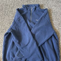 Women’s Dark Blue Quarter Zip Jacket XL