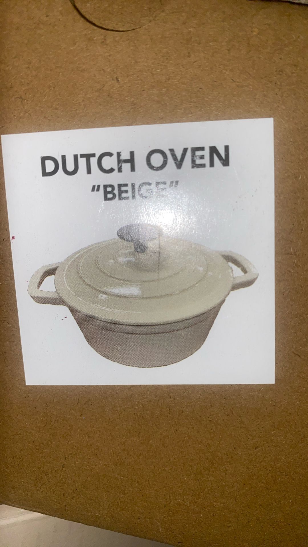 DUTCH OVEN “BEIGE”