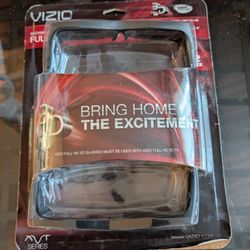 Vizio XVT Full HD 3D Rechargeable Glasses -new