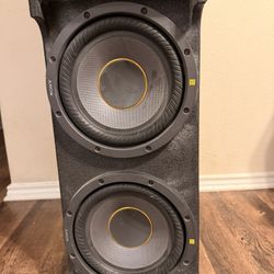Dual 12in Subs -SONY