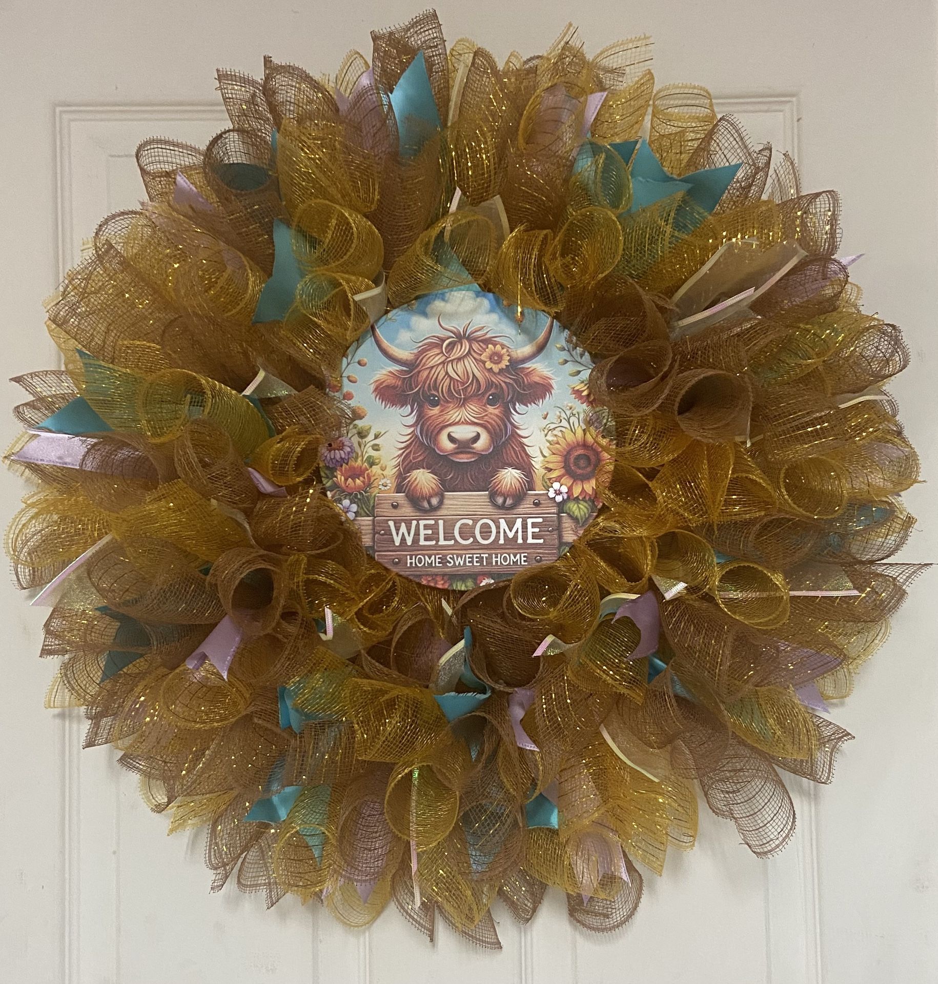 Cow Wreath