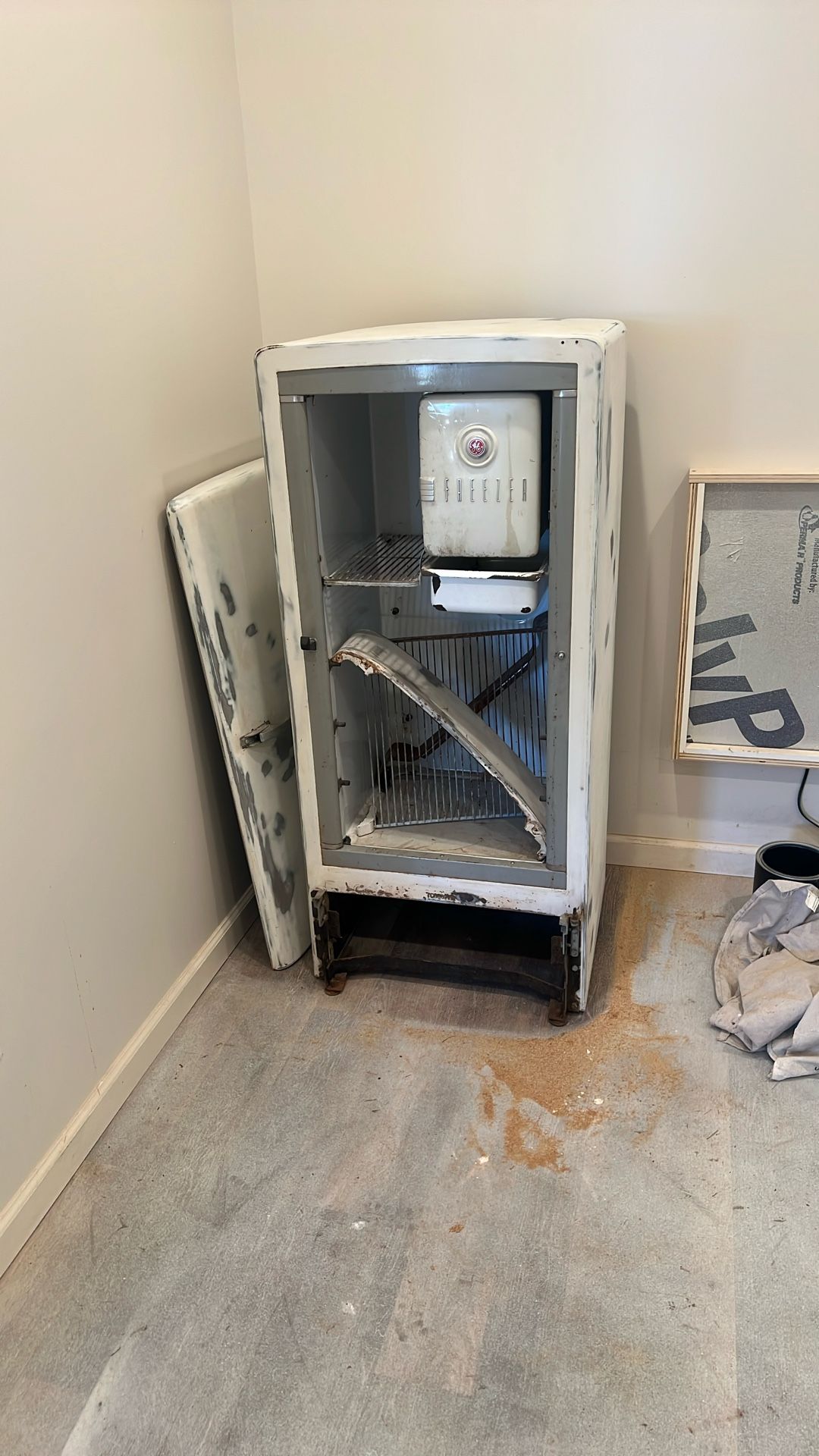 Vintage Refrigerator